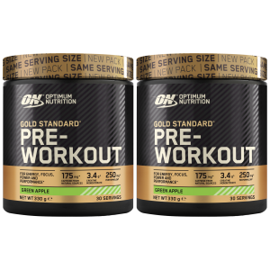 OPTIMUM NUTRITION Gold Standard Pre Workout - 2x 330gZysk od 60zł do 70zł