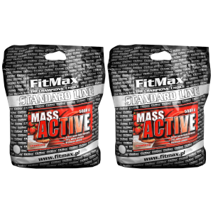 FITMAX Mass Active - 2x 5000gZysk od 70zł do 80zł
