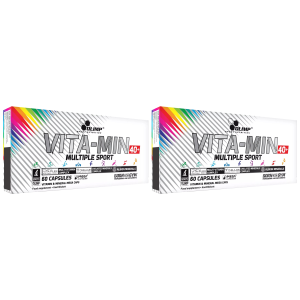 OLIMP Vita-Min 40+ Multiple Sport - 2x 60caps.Zysk od 30zł do 40zł