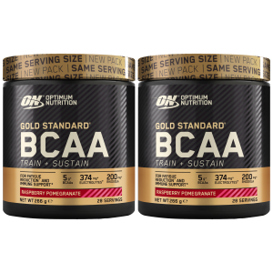 OPTIMUM NUTRITION BCAA Train + Sustain - 2x 266gZysk od 60zł do 70zł