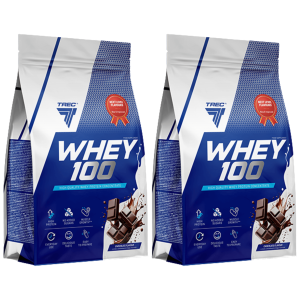 TREC Whey 100 - 2x 900gSuplementy białkowe
