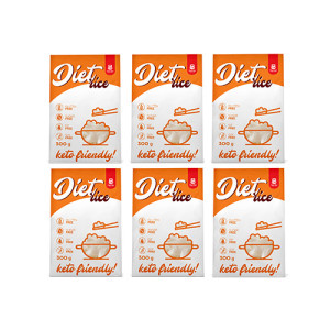 Cheat Meal Nutrition Diet Rice - 6x 400g (6x 300g netto) - Makaron Konjac