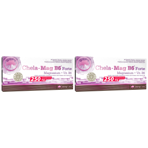 OLIMP Chela-Mag B6 Forte - 2x 60capsZysk od 30zł do 40zł