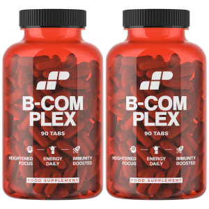 MP NUTRITION Vitamin B-Complex - 90tabs - 2x Kompleks Witamin BZdrowie i uroda