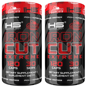 IRON HORSE Iron Cut Extreme - 2x 120caps.Zysk od 40zł do 50zł