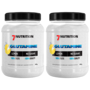 7NUTRITION Glutamine - 2x 500g - LemonSuplementy około treningowe