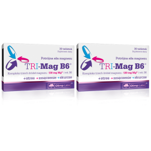 OLIMP Tri-Mag B6 - 2x 30tabsZysk od 5zł do 10zł