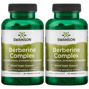 SWANSON Berberine Complex - 2x 90vcaps.Zysk od 40zł do 50zł