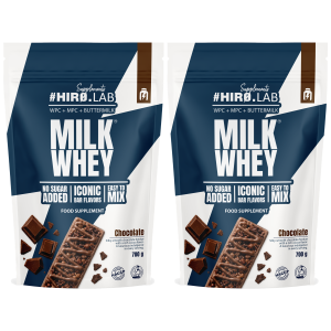 HIRO.LAB - Milk Whey - 2x 700gNOWA STRUKTURA > Suplementy i Suplementy > Suplementy białkowe > Koncentraty białek serwatkowych (WPC)