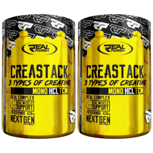 REAL PHARM - Crea Stack - 2x 420gZysk od 30zł do 40zł