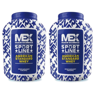 MEX NUTRITION - American Standard Whey - 2x 2270gZysk powyżej 140zł