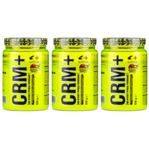 4+ NUTRITION Creatine Monohydrate Creapure CRM+ - 3x 400gZysk od 90zł do 100zł