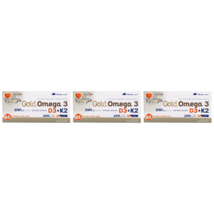 OLIMP Gold Omega 3 D3 + K2 - 3x 30capsZysk od 50zł do 60zł