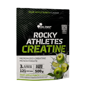 OLIMP Rocky Athletes Creatine - 500g - Sour Apple Punch
