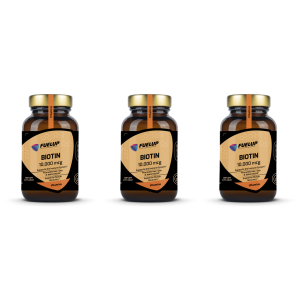 FUELUP - Biotin 10000mcg - 3x 60vcaps.Zysk od 30zł do 40zł