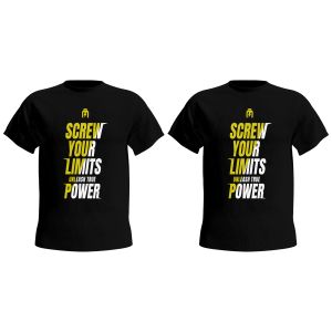 HIRO.LAB T-Shirt Screw Your Limits — zestaw 2xOdzież i akcesoria