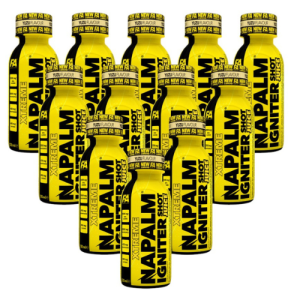 FITNESS AUTHORITY Xtreme Napalm Igniter Juice Shot - 12x 120ml - Yuzu - Shoty i żele