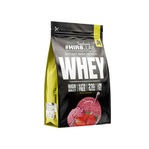 HIRO.LAB Instant Whey Protein - 2000g (BAG) - Strawberry - Odżywki białkowe