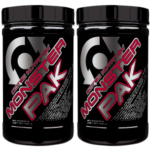 SCITEC Monster Pak - 2x 40pack.Zysk od 70zł do 80zł