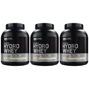 OPTIMUM NUTRITION Platinum Hydro Whey - 3x 1600gZysk powyżej 140zł