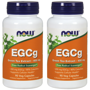 NOW EGCg Green Tea Extract 400mg - 2x 90vcapsZysk od 30zł do 40zł