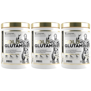 KEVIN LEVRONE Gold Glutamine - 3x 300g - NaturalZysk od 40zł do 50zł