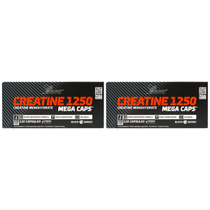 OLIMP Creatine 1250 Mega Caps - 2x 120capsZysk od 20zł do 30zł