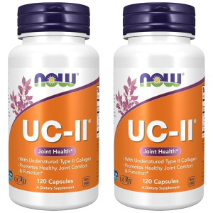 NOW - UC-II Collagen Type II 40mg - 2x 120vcaps.Zysk od 120zł do 140zł