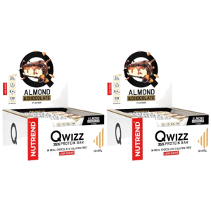 NUTREND - Baton QWIZZ Protein Bar - 24x 2x 60gBatony
