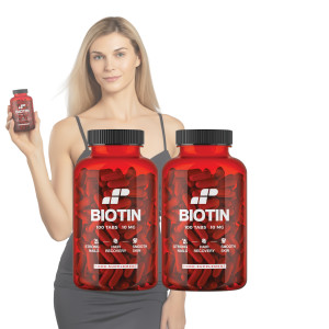2x MP NUTRITION Biotin 10mg - 100tabs - Biotyna