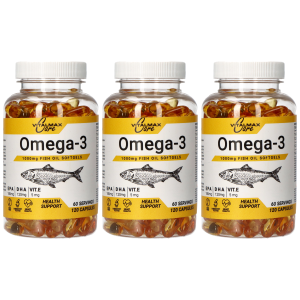 VITALMAX CARE Omega 3 1000mg - 3x 120 capsZysk od 30zł do 40zł