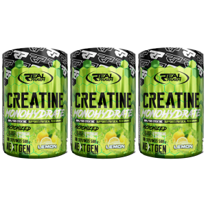 REAL PHARM Creatine Monohydrate - 3x 500gZysk od 40zł do 50zł