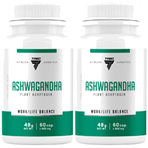 TREC - Ashwagandha - 2x 60caps.Zdrowie i uroda