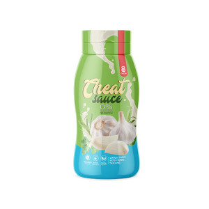Cheat Meal Nutrition - Sauce 0% (Sos zero kalorii) - 500ml - Garlic Mayo with Herbs
