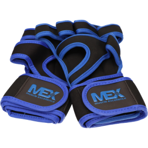 MEX NUTRITION - V-Fit Blue Gloves - M