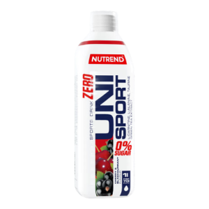 NUTREND UNISport Zero - 1000ml - Cherry Blackcurrant - Napoje sportowe