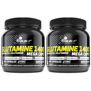 OLIMP L-Glutamine 1400 MC - 2x 300capsAntykataboliki