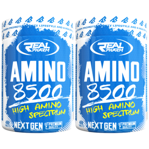 REAL PHARM Amino 8500 - 2x 400tabsZysk od 40zł do 50zł