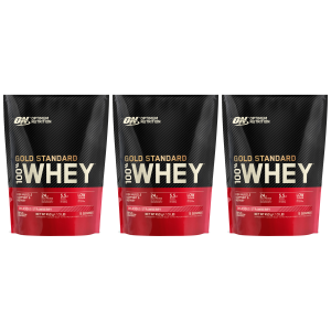 OPTIMUM NUTRITION 100% Whey Gold Standard Bag - 3x 450gZysk od 70zł do 80zł