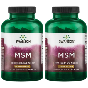 SWANSON MSM 1500mg - 2x 120tabsZysk od 20zł do 30zł