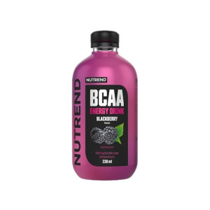 NUTREND BCAA Energy Drink - 330ml - Blackberry - Odżywki około treningowe