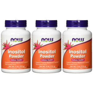 NOW Inositol Powder - 3x 113g - Inozytol w proszkuZysk od 50zł do 60zł
