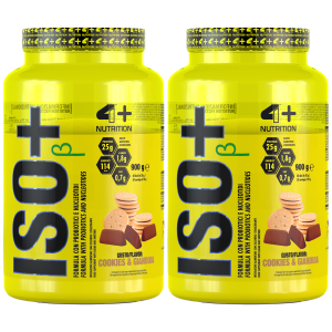 4+ NUTRITION Iso+ Probiotics - 2x 900gZysk powyżej 140zł