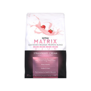SYNTRAX Matrix 5.0 - 2270g - Strawberry - Odżywki białkowe