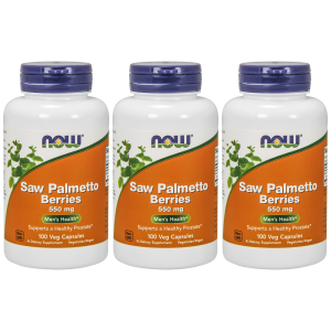 NOW SAW Palmetto Berries - 3x 100vegcapsZdrowie i uroda