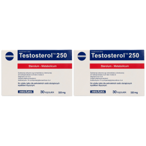 MEGABOL Testosterol 250 - 2x 30capsZysk od 10zł do 20zł