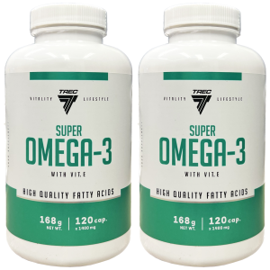 TREC Super Omega-3 - 2x 120capsZysk od 20zł do 30zł