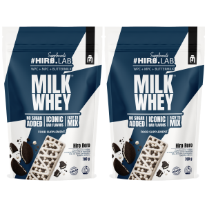 HIRO.LAB - Milk Whey - 2x 700gNOWA STRUKTURA > Suplementy i Suplementy > Suplementy białkowe > Koncentraty białek serwatkowych (WPC)