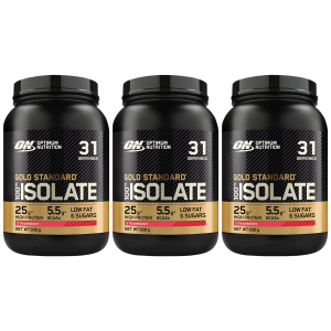 OPTIMUM NUTRITION Gold Standard 100% Isolate - 3x 930gZysk powyżej 140zł