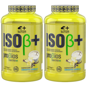 4+ NUTRITION ISO+ Probiotics - 2x 1800gZysk powyżej 140zł
